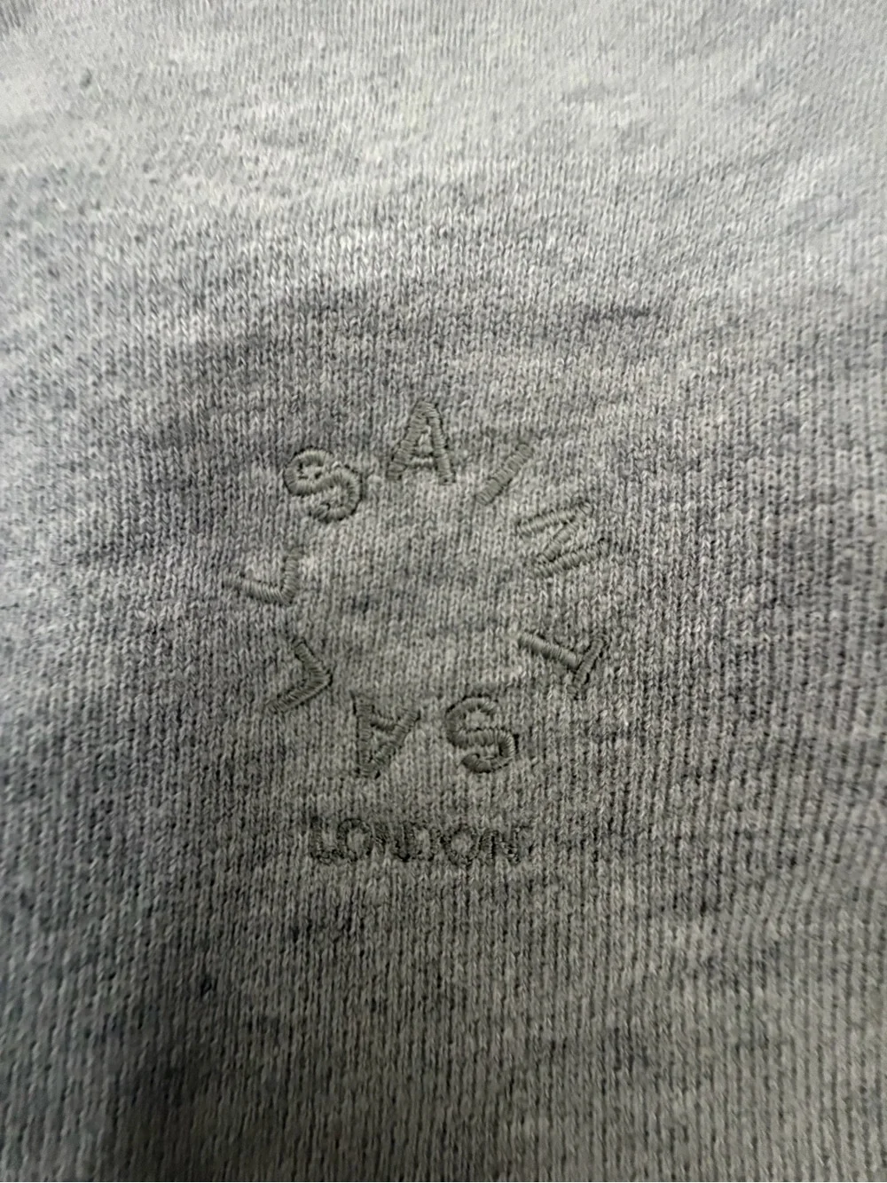 All Saints Light Grey Crewneck Sweatshirt